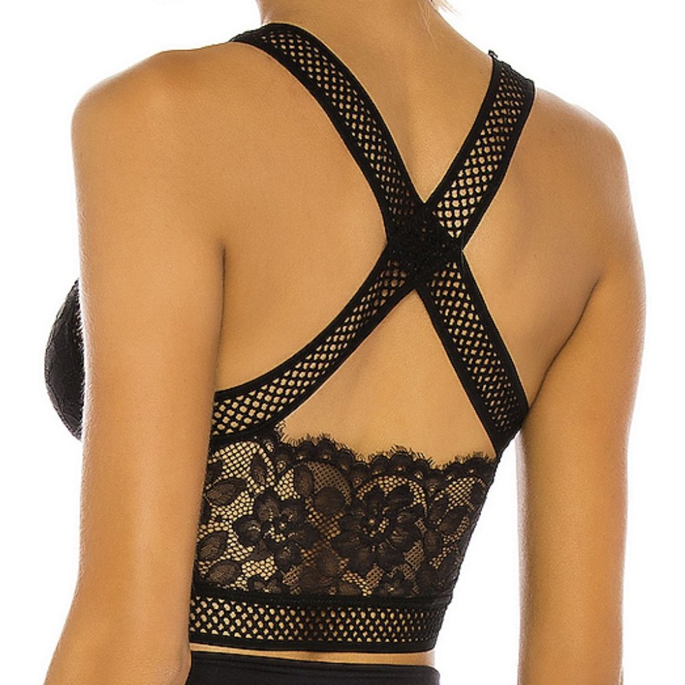 Free People Sitting Pretty Brami Cami Bralette - Picture 3 of 4